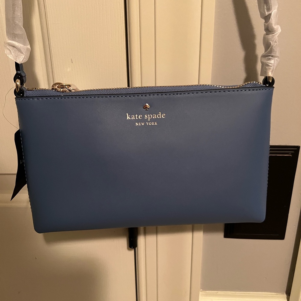 Kate Spade Elegant Blue Crossbody Bag